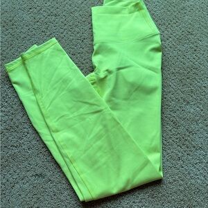 SAVVI Bright yellow leggings